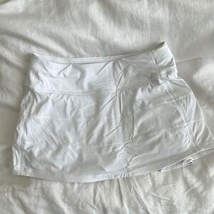 Lululemon White Skirt